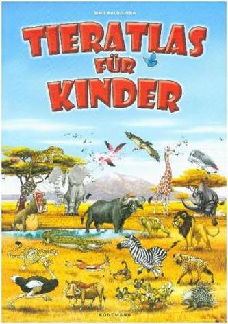Tiere der Welt - Illustrieter Weltatlas