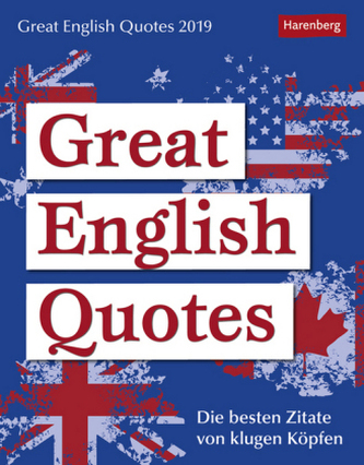 Great English Quotes  - Kalender 2019