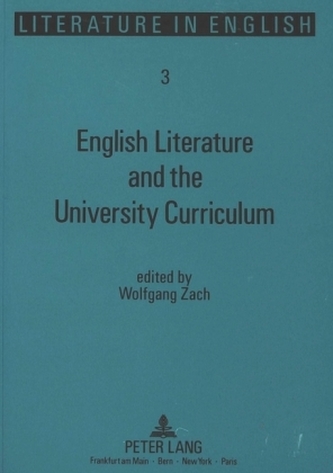 English Literature and the University Curriculum