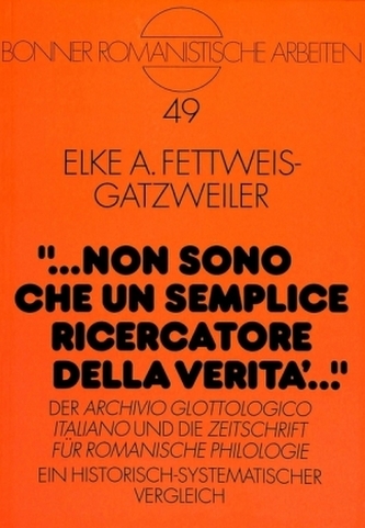 ... non sono che un semplice ricercatore della verità ...