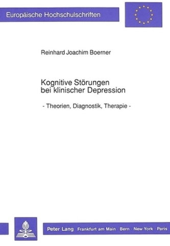 Kognitive Störungen bei klinischer Depression