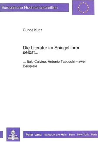 Die Literatur im Spiegel ihrer selbst...