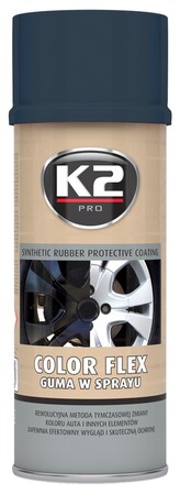 Kaučuk syntetický K2 Color Flex 400ml carbon