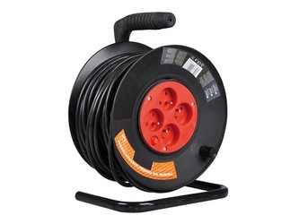 Prodlužovací kabel na bubnu - 4 zásuvky 50m SENCOR SPC 51