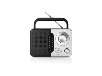 Rádio NEDIS RDFM1300WT BLACK/WHITE