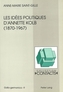 Les idées politiques d'Annette Kolb (1870-1967)
