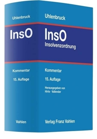 InsO, Insolvenzordnung, Kommentar