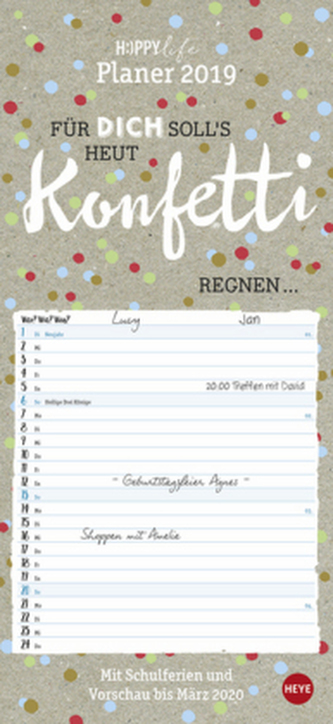 HAPPYlife Planer 2019