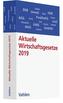 Aktuelle Wirtschaftsgesetze 2019