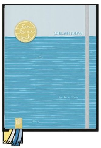 Mein Lehrerplaner A5+ live - love - teach für das Schuljahr 2019/2020 - Schulplaner für Lehrerinnen und Lehrer - Edition Linie