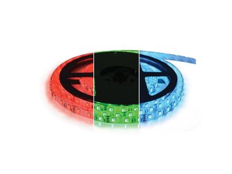 LED pásek 12V 5050  60LED/m IP20 max. 12W/m RGB, magnetický 5 m