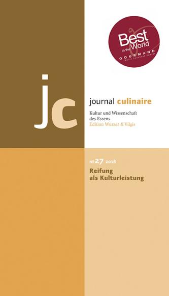 journal culinaire. Kultur und Wissenschaft des Essens