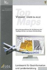 Baden-Württemberg DVD-ROM TopMaps-Viewer Einer für Alle