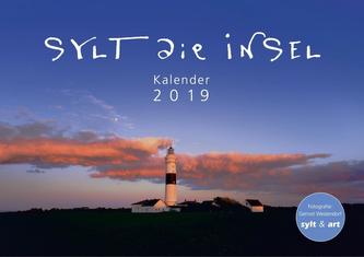 Sylt - die Insel 2019 A4 Querkalender