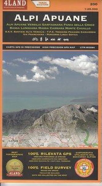 Alpi Apuane 1 : 25 000