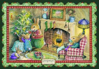 Weihnachten vorm Kamin