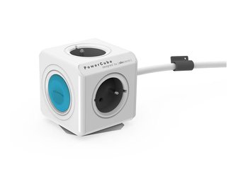 Zásuvka POWERCUBE EXTENDED SMARTHOME s kabelem 1.5m GREY