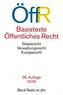 Basistexte Öffentliches Recht