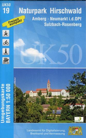 Naturpark Hirschwald 1 : 50 000 (UK50-19)