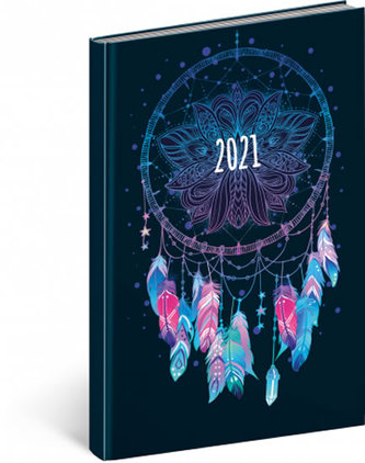 Týdenní diář Cambio Fun 2021, Lapač snů, 15 × 21 cm