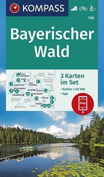 Bayerischer Wald ( sada 3 map ) 198 NK