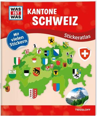 WAS IST WAS Stickeratlas Kantone Schweiz