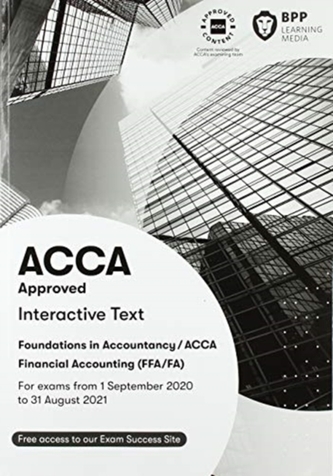 FIA Foundations of Financial Accounting FFA (ACCA F3)