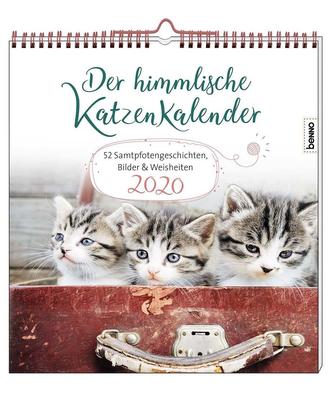 Der himmlische Katzenkalender 2020. Wochenkalender