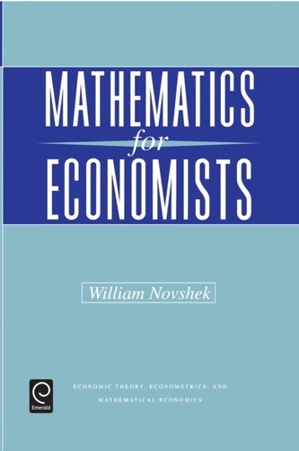 Mathematics for Economists