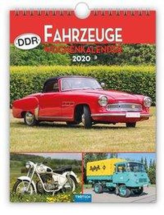 Wochenkalender  DDR-Fahrzeuge 2020