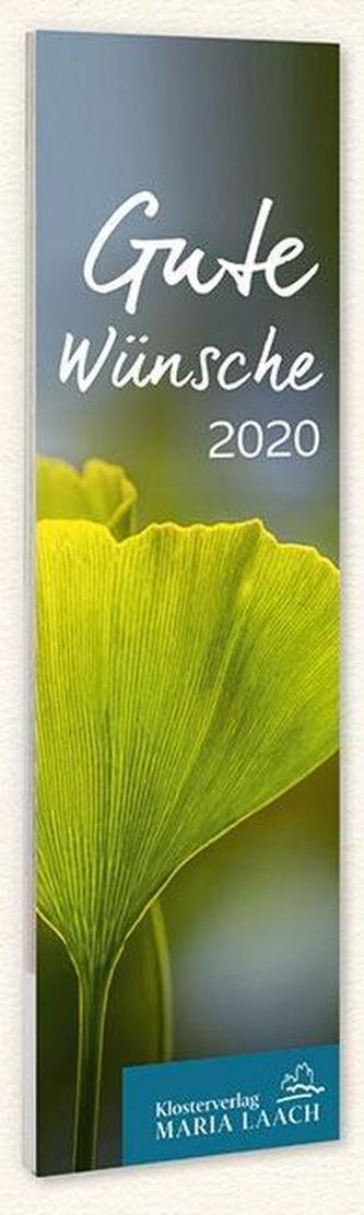 Lesezeichenkalender - Gute Wünsche 2020
