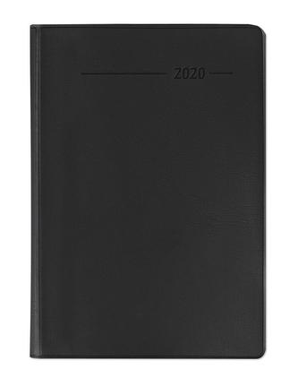 Taschenkalender Buch PVC schwarz 2020