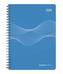 Wochenplaner PP-Einband blau 2020 - Kalender-Ringbuch A5