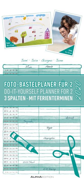 Foto-Bastelplaner 2020 für 2