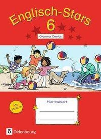 Englisch-Stars 6. Schuljahr - Übungsheft Grammar Comics