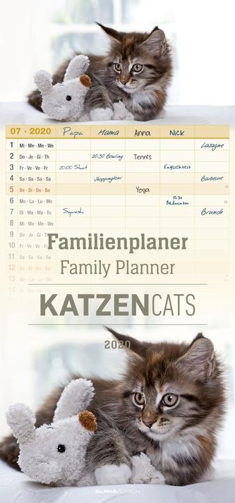 Familienplaner Katzen 2020