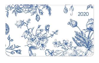 Ladytimer Pad Flowers 2020