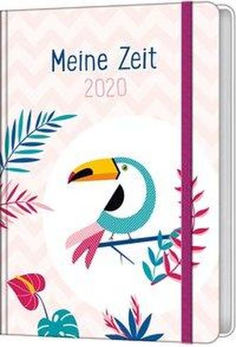 Meine Zeit 2020 - Taschenkalender (Farbenfroh)