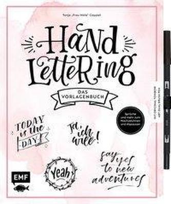 Handlettering - Das Vorlagenbuch - Mit original Tombow ABT Dual Brush Pen