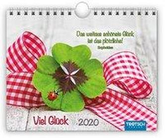 Notizkalender Viel Glück 2020