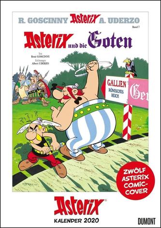 Asterix-Comiccover-Kalender 2020 - Wandkalender