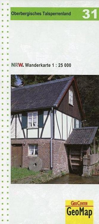 NRW-Wanderkarte 31. Oberbergisches Talsperrenland 1 : 25.000