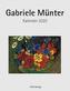 Gabriele Münter 2020. Kunstkarten-Einsteckkalender
