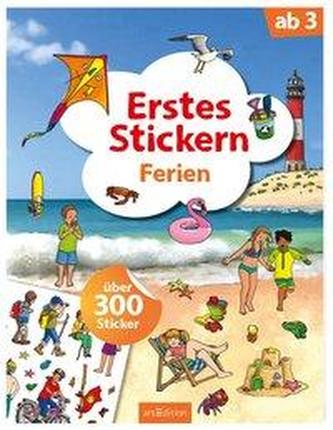 Erstes Stickern Ferien