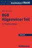 BGB Allgemeiner Teil