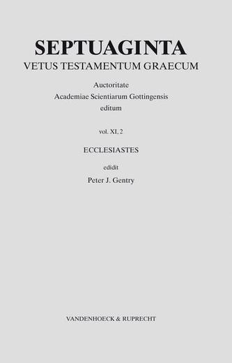 Septuaginta. Vetus Testamentum Graecum. Auctoritate Academiae Scietiarum... / Septuaginta. Band 11,2