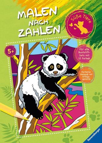 Malen nach Zahlen: Süße Tiere