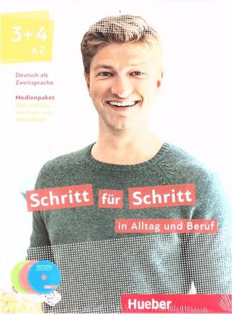 Schritt für Schritt in Alltag und Beruf 3+4 / Medienpaket (DVD + CD)