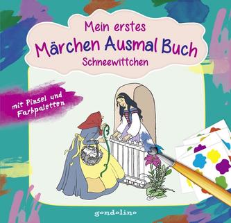 Mein erstes Märchenausmalbuch mit Pinsel und Farbpalette: Schneewittchen