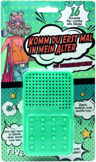 Komm du erst mal in mein Alter - die Rentnermaschine